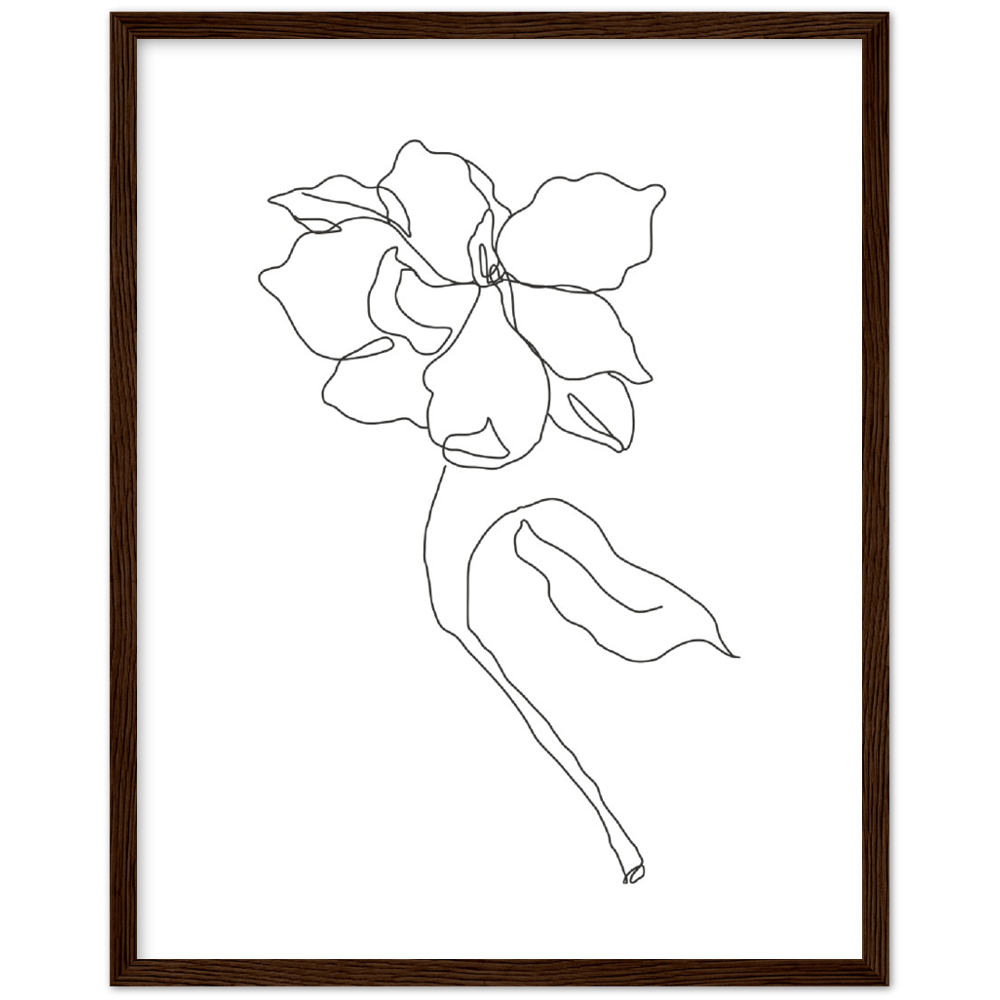 Framed Buttercup Flower Poster