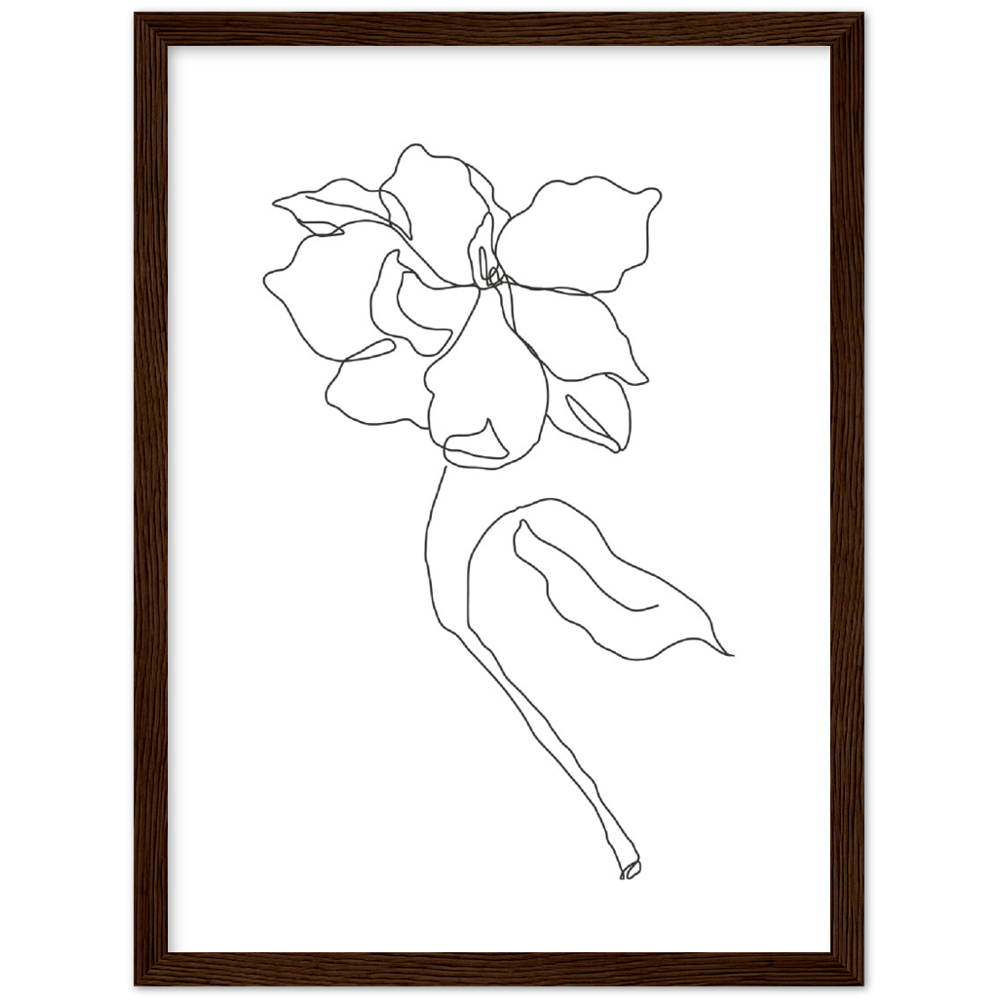 Framed Buttercup Flower Poster