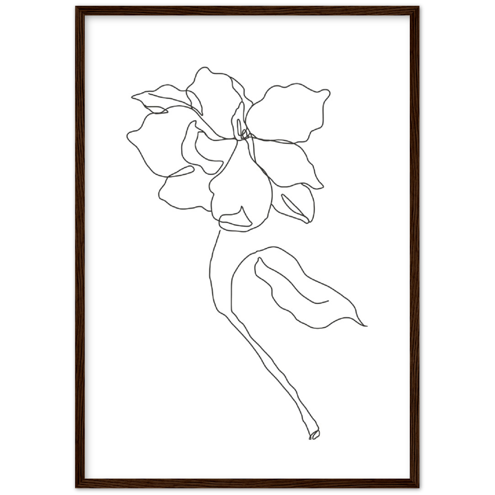 Framed Buttercup Flower Poster