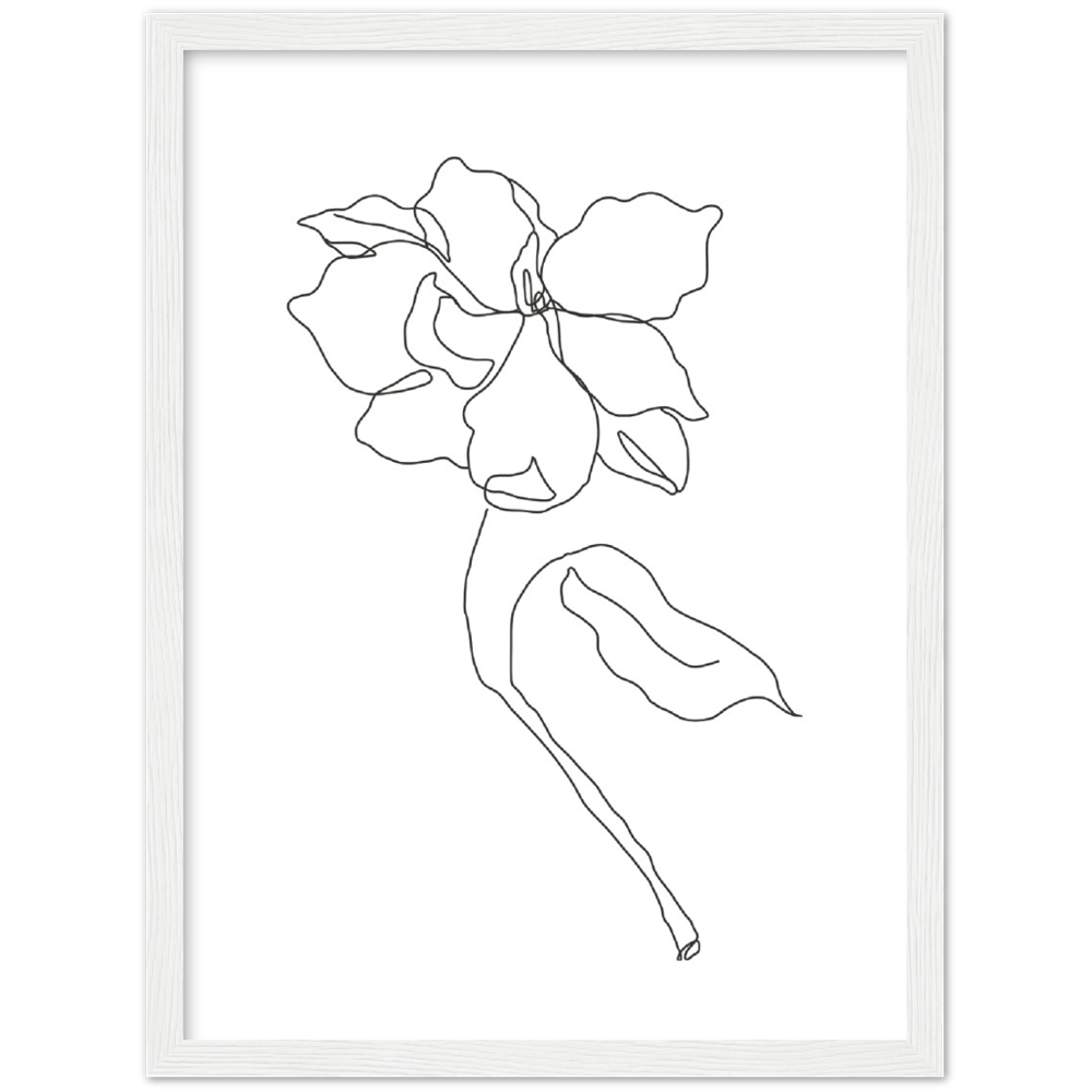 Framed Buttercup Flower Poster