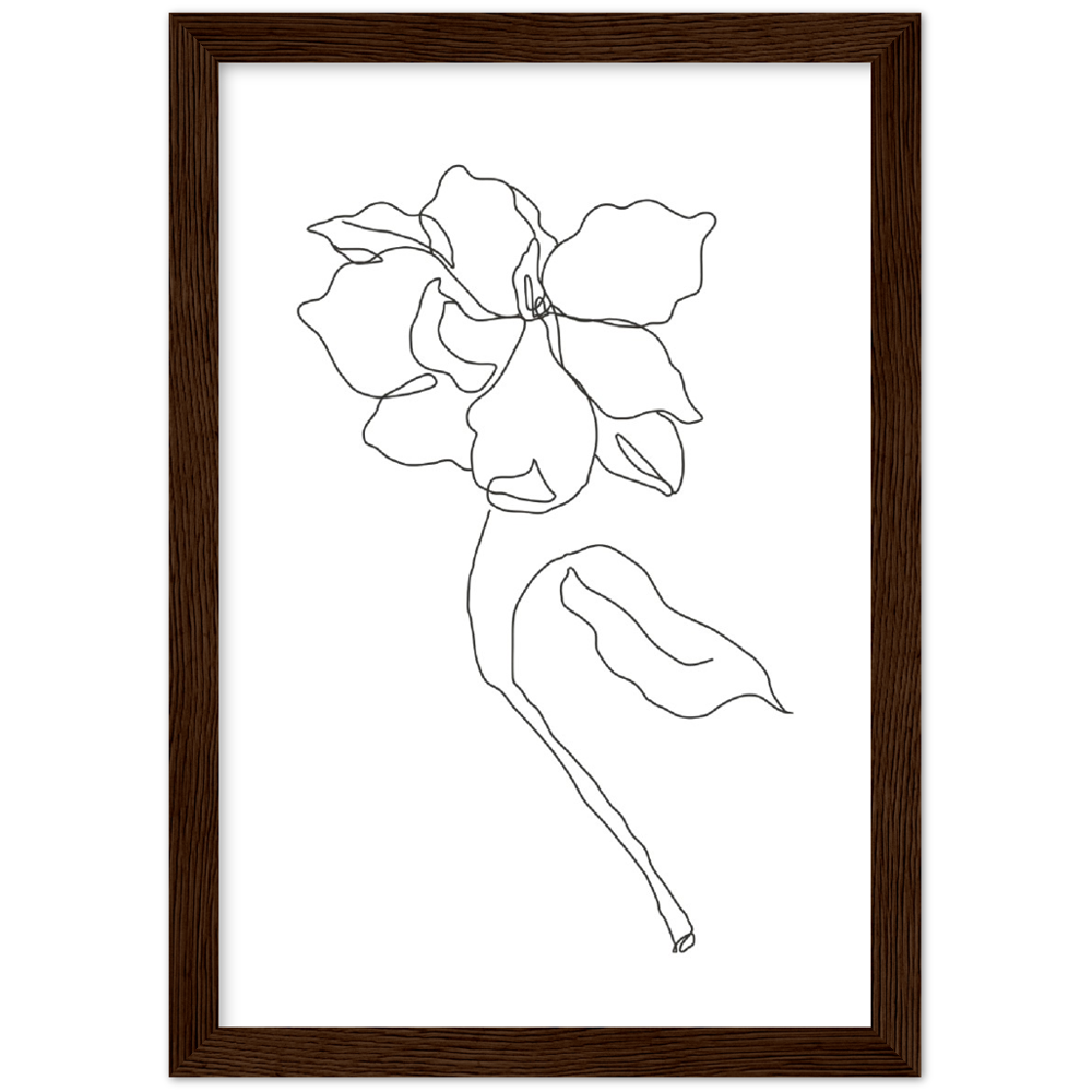 Framed Buttercup Flower Poster