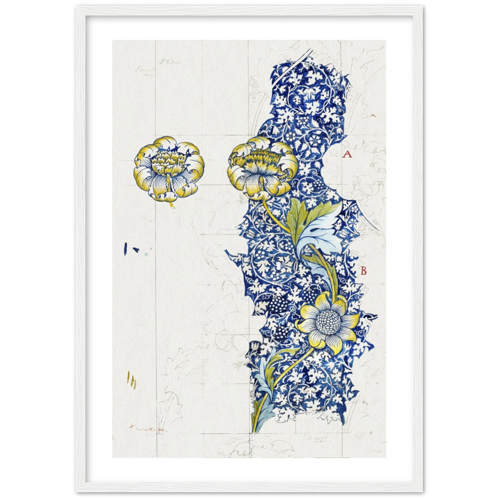 Floral print, Kennet (1883), by William Morris