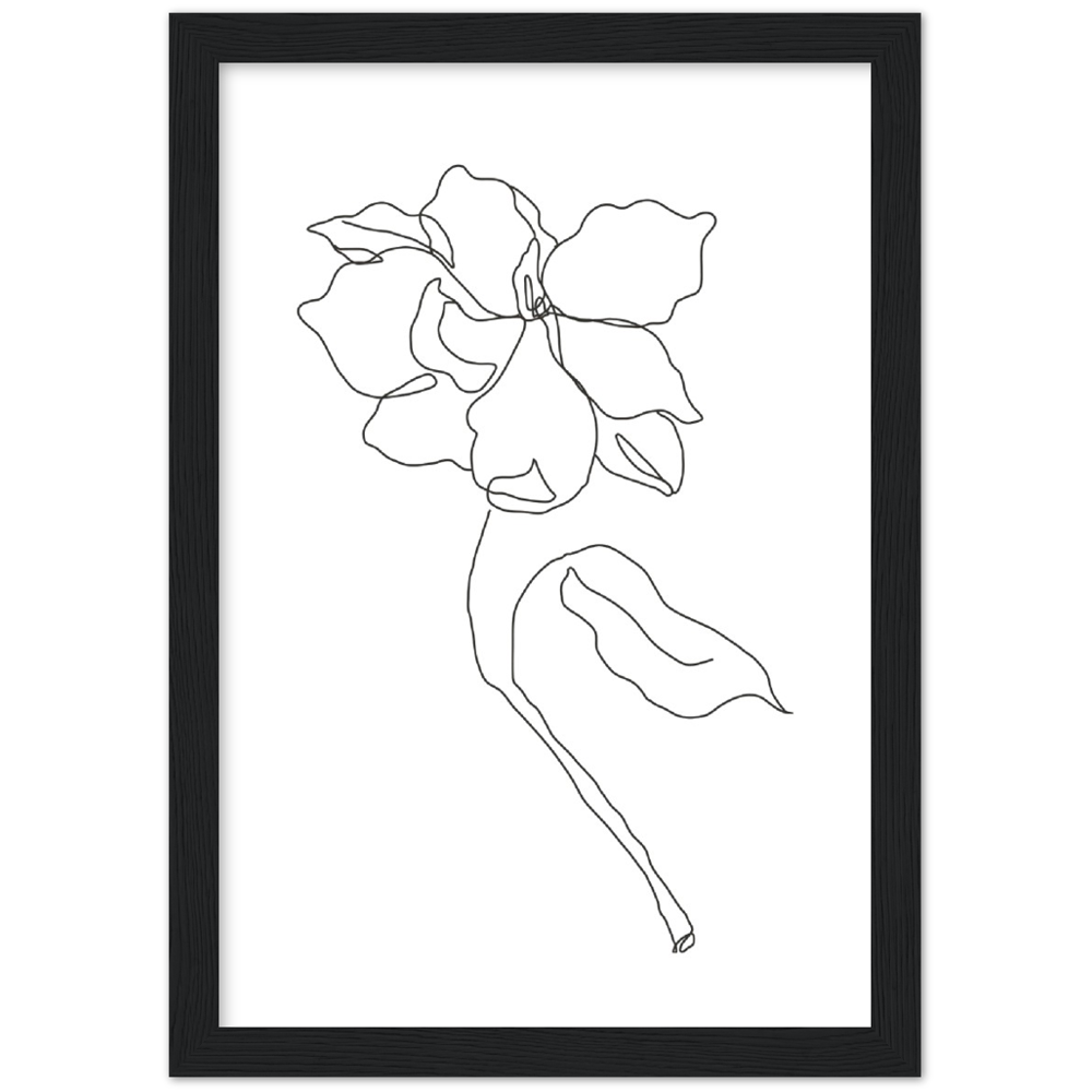 Framed Buttercup Flower Poster