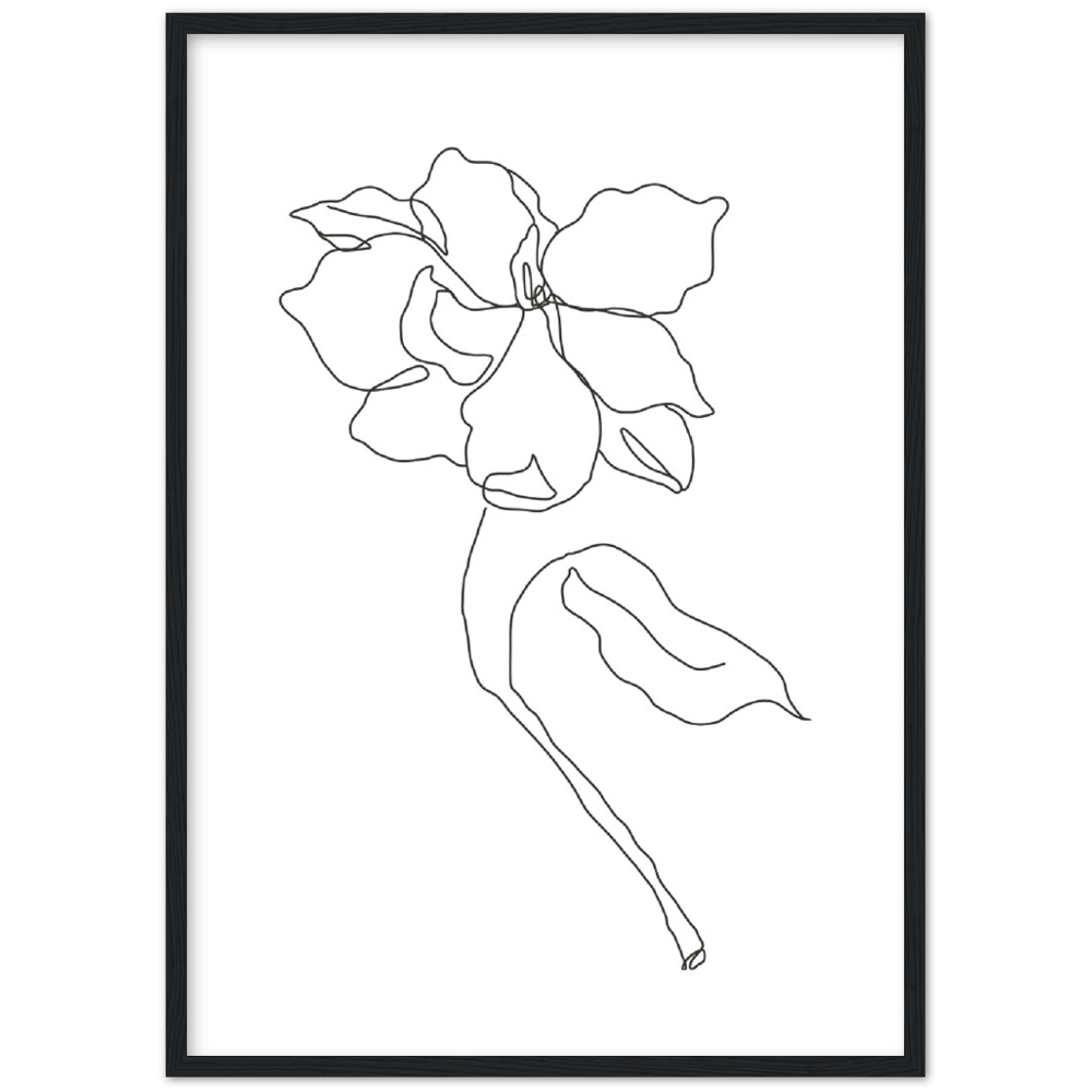 Framed Buttercup Flower Poster