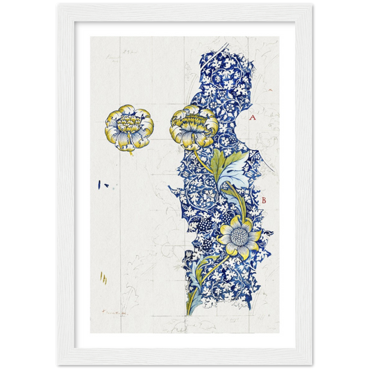 Floral print, Kennet (1883), by William Morris