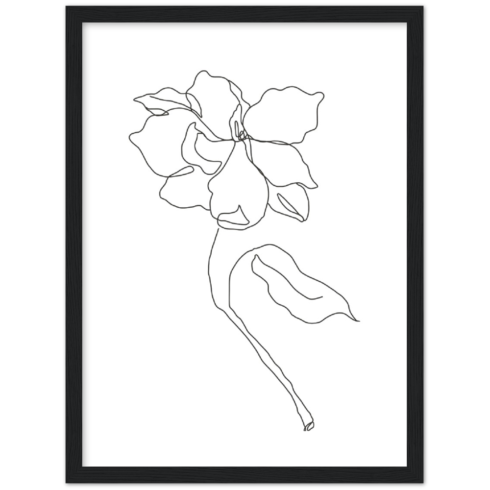 Framed Buttercup Flower Poster