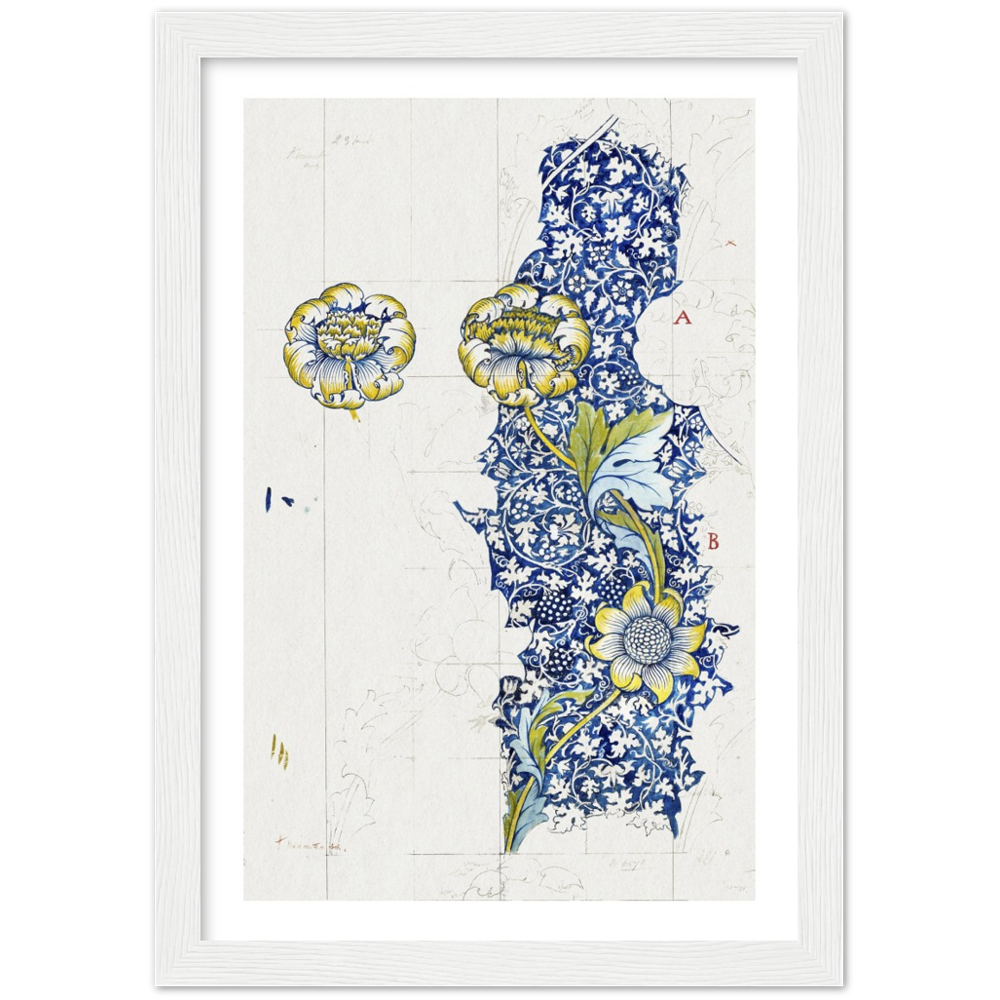 Floral print, Kennet (1883), by William Morris