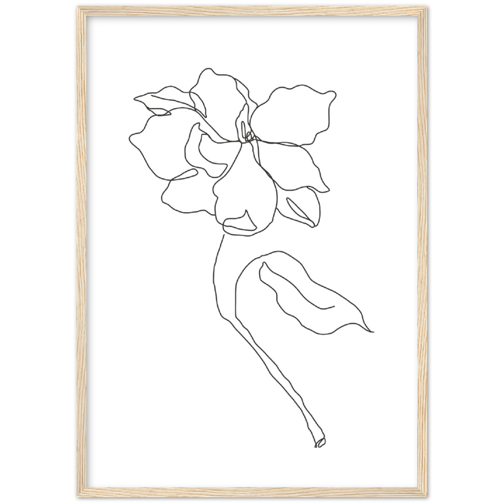 Framed Buttercup Flower Poster