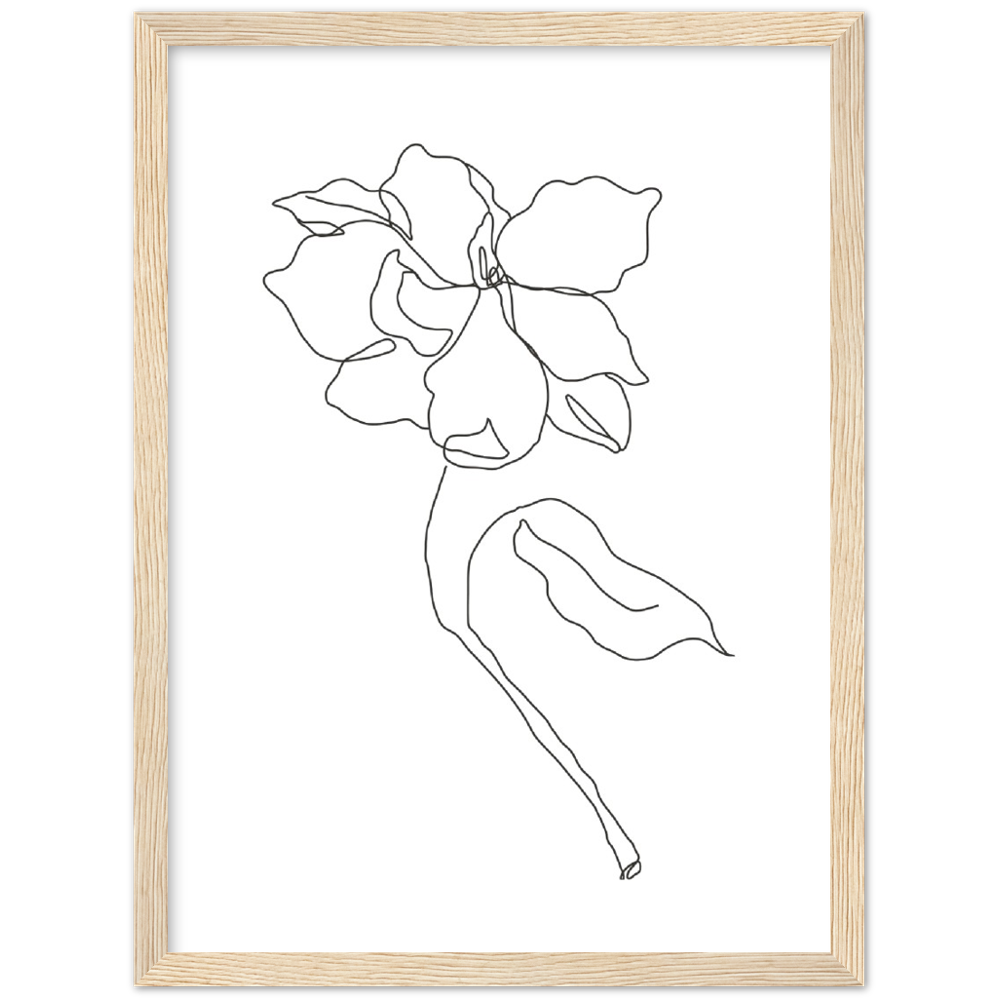 Framed Buttercup Flower Poster